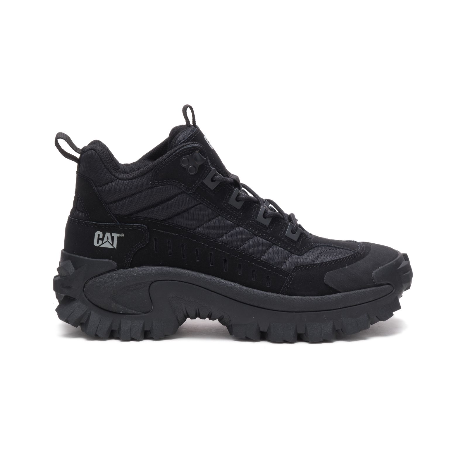 Caterpillar Shoes PK - Caterpillar Intruder Mid Mens Sneakers Black (621438-ETV)